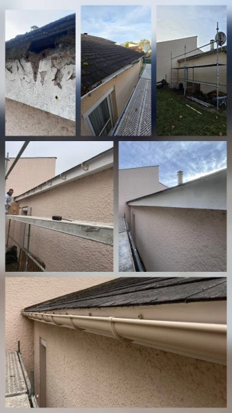 remplacement de gouttières - COMBS-LA-VILLE